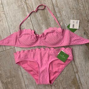 kate spade Marina Piccola Scallop Bikini M NWT